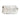 Woman Leather Clutch Intreccio Optical Nappa White and Silver