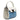 Mini Holly Top Handle Intrecciato Optical Leather Bag in Softy Perlato Marino