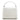 Mini Holly Top Handle Intrecciato Optical Leather Bag in Softy Perlato Ivory