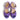 Women Platform Wedge Sandals in Purple