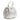 Top Handle Intreccio Optical Bag in Nappa White and Argento