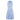 Women's Popeline Sleeveless Dress in Light Blue