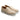 Men Slip On Leather Shoes in Softy Beige and Sand