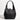 Women's Balloon Leather Bag in Black