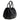 Top Handle Intreccio Optical Bag in Leather Nappa and Patent Black