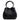 Top Handle Intreccio Optical Bag in Nappa and Suede Black