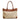 The Tote JT Bag in Canvas And Brown Leather