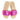 Women's Braid Slip On in Fuxia