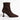 Women Suede Sock Booties in Testa di Moro