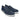 Men Slip On Leather Shoes in Blue Suede - Jennifer Tattanelli