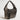 Brigitte Is Women Hobo Bag Intreccio Optical in Laminated Gunmetal and Bronze