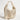 Brigitte Is Women Hobo Bag Intreccio Optical Nappa Leather Beige and Platino