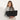 Women Intrecciato Optical Shopping Bag in Nero