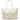 Sophia Maxi Intrecciato Zippered Shopping Bag in Platino - Jennifer Tattanelli
