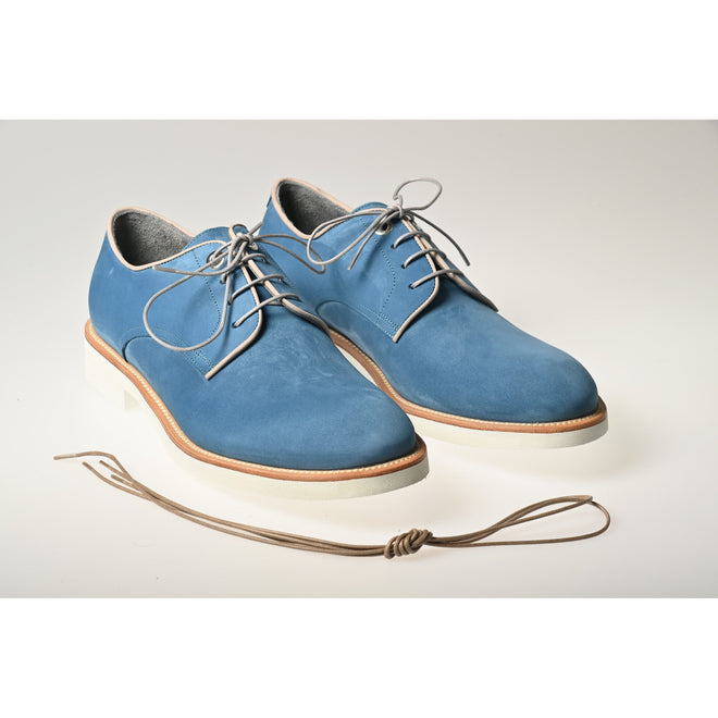 Lace Up Men Shoes in light blue