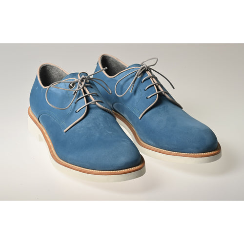 Lace Up Men Shoes in light blue