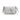 Woman Leather Clutch Intreccio Optical Shimmer Pearl Grey