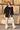 Women's Cashmere Cape in Brown