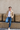 Men Bomber Jacket with Pocket in Pieno Fiore Sand