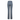 Women's Blue Geometric Print High-Waisted Flared Pants