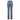 Women's Blue Geometric Print High-Waisted Cigarette Pants