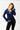 Reversible Leather Jacket with Ruffles in Pieno Fiore Carta da Zucchero