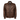 Men Bomber Jacket with Pocket in Nappa Brown