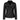 Women’s Leather Asymmetric Biker Jacket in Black