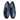 Men's Horsebit Leather Loafers in Blue Jeans