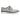 Men Lace Up Leather Shoes in Nabuk Light Grey