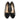 Women Open-Toe High Wedges in Nappa Black