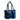 Sophia Petite Intrecciato Optical Zippered Shopping Bag in Orizzonte Nappa and Patent Leather