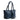 Sophia Petite Intrecciato Optical Zippered Shopping Bag in Nappa and Suede Carta da Zucchero