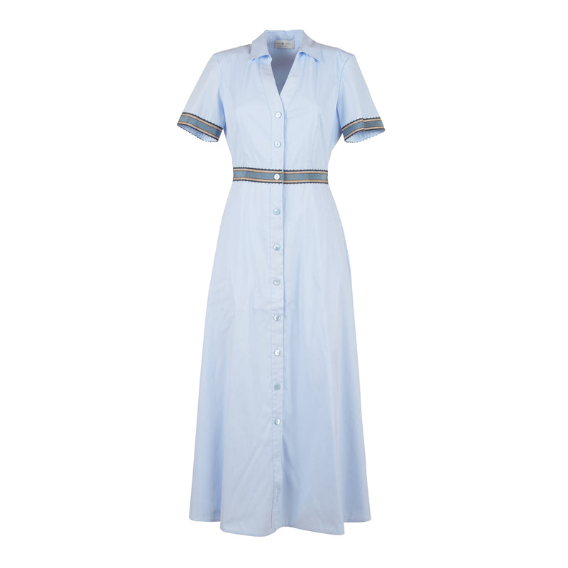 a-line drop waist wedding dress The Denim Shirt Dress Daybreak Medium Wash / XS main image 0