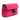 Chicca Women's Intreccio Optical Leather Bag in Nappa and Suede Fucsia