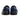 Men Slip On Intrecciato Shoes with Tassels in Blue Jeans