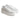 Women's Leather Sneakers Lasered Flowers in Nappa White