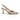 Woman Slingback Shoes in Jacquard Laminated Sasso