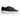 Women's Lasered Leather Sneakers with Bees in Nappa Black