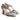 Woman T-Strap Shoes in Jacquard Suede Fondotinta