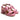 Women Patent Leather Platform Open Toe Sandals in Pink