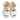 Women's Cord Platform Wedge Sandals Nastro Florence in White