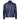 Men Leather Biker Jacket in Nappa Blue
