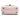 Mini Holly Top Handle Leather Bag in Softy Perlato Pink