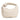 Brigitte Knot Women Leather Intreccio Hobo Bag in Nappa Ivory