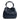Top Handle Intrecciato Optical Leather Bag in Nappa and Patent Carta da Zucchero