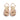 Women's Leather Wedge Sandals in Suede Caffellatte