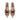 Woman Pointed Slingback with Museum Heel in Blush Patent Leather