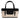 Women Mini Vanity Bag in Nappa Leather Black