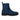 Women’s Ankle Boots with Monili Detail in Blue Suede
